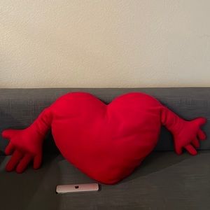 IKEA heart hug pillow